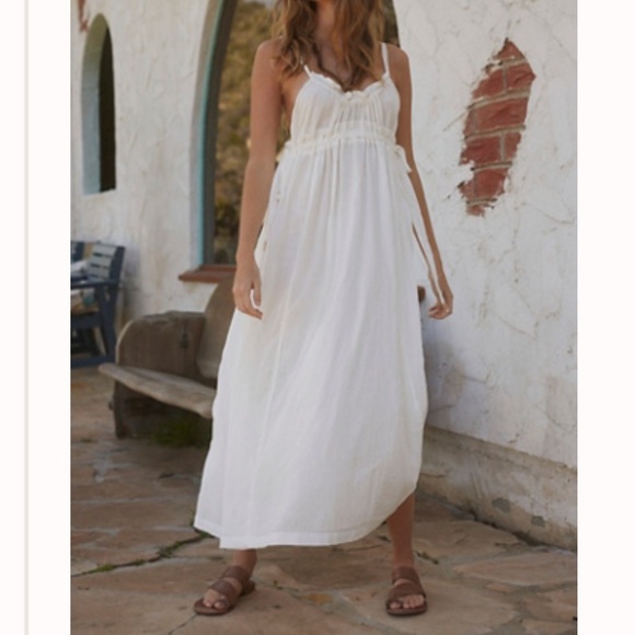 Free People Dresses & Skirts - Free People White Midi Sundress